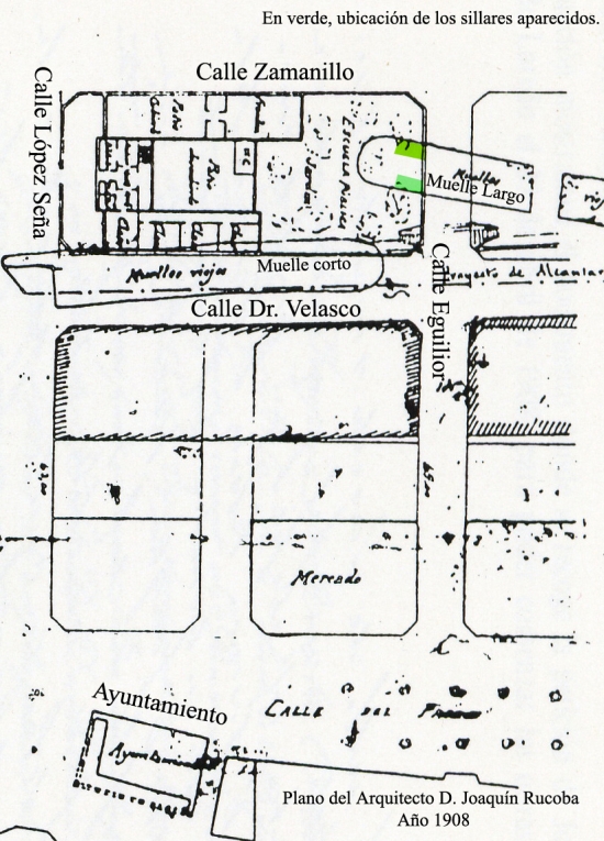 Plano del arquitecto D. Joaquín Rucoba, 1908