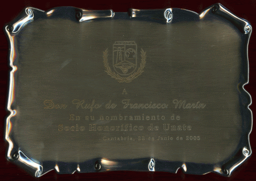 Placa conmemorativa